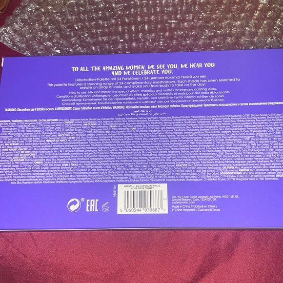 CIATÉ LONDON
I Am Woman 24 Shade Eyeshadow Palette V2 - Picture 11 of 11